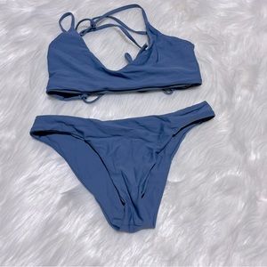 Shein‎ blue bikini size S